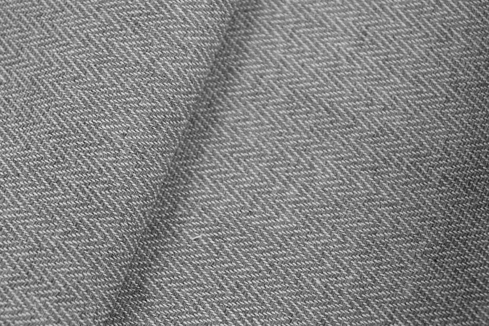 Dekostoff Simply - Zickzack - Grau