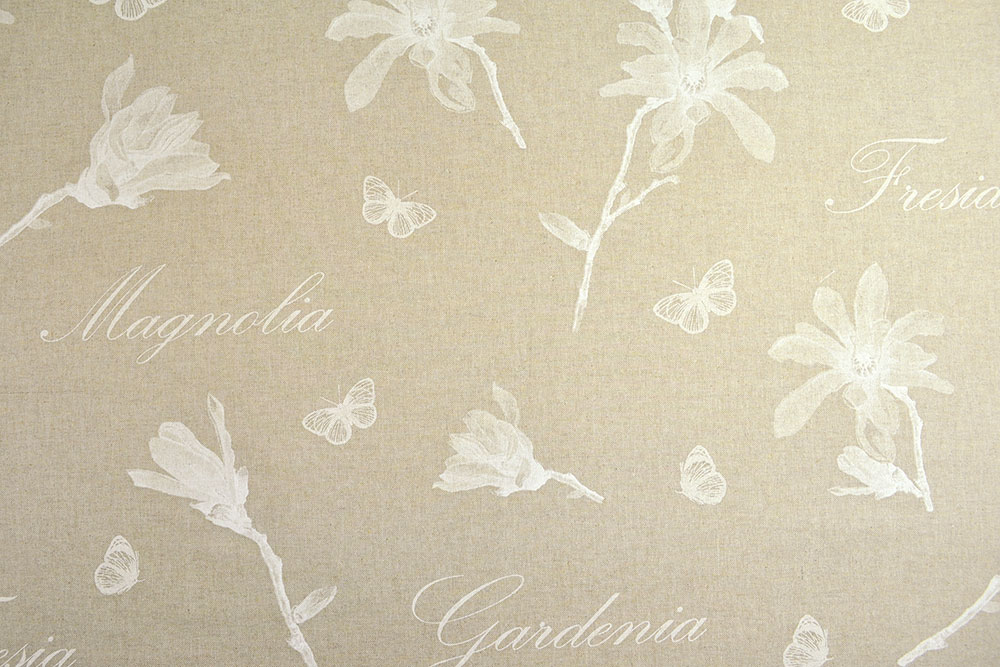 Dekostoff Leinenoptik - Magnolia