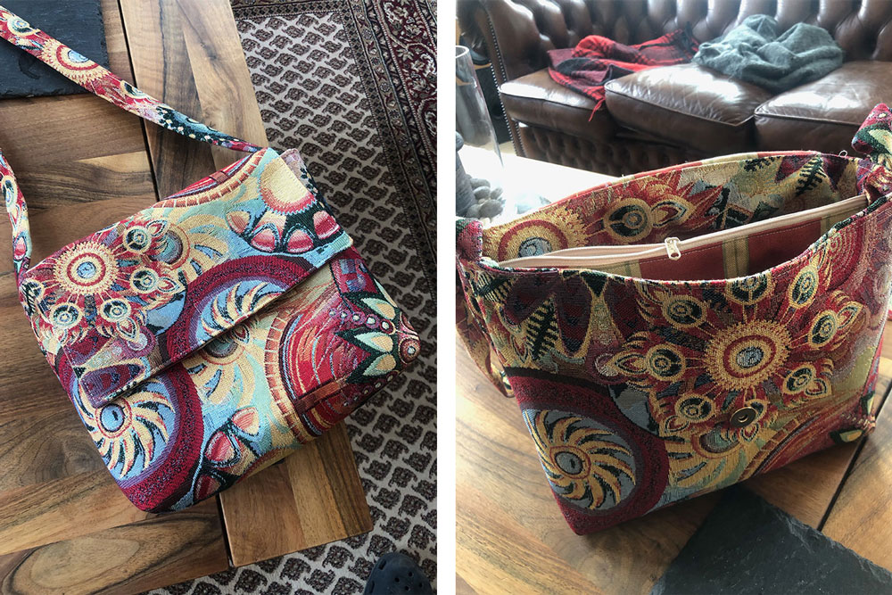 Mandala Ophelia - Gobelin-Stoff