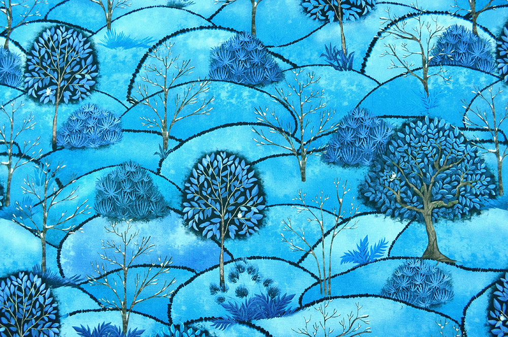 Dekostoff - Digitaldruck - Winter