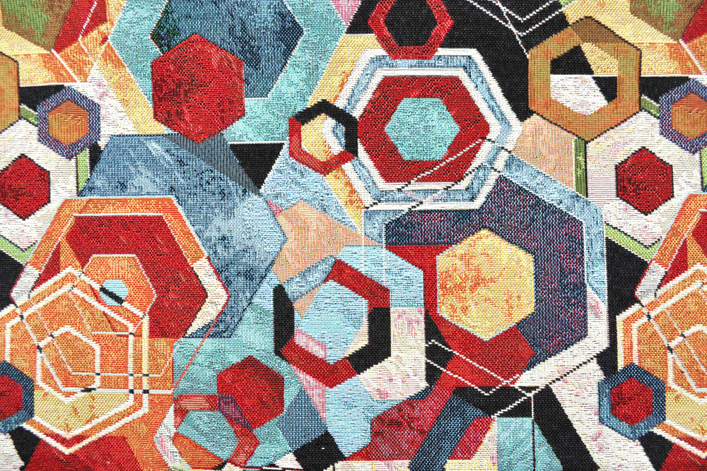 Dekostoff Gobelin - Geometric Art
