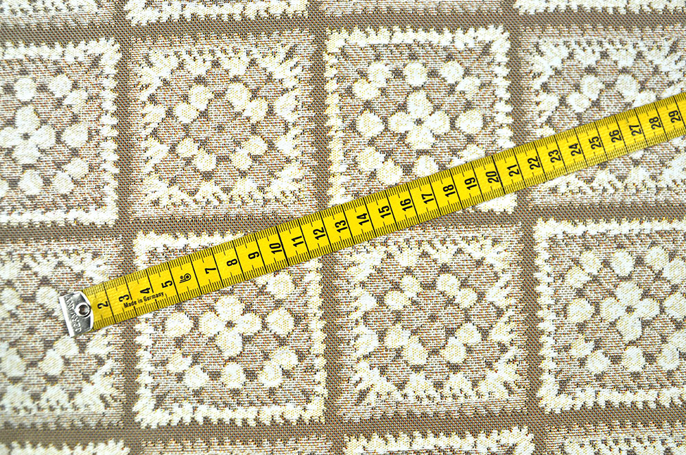 Gobelin-Stoff - Häkeloptik