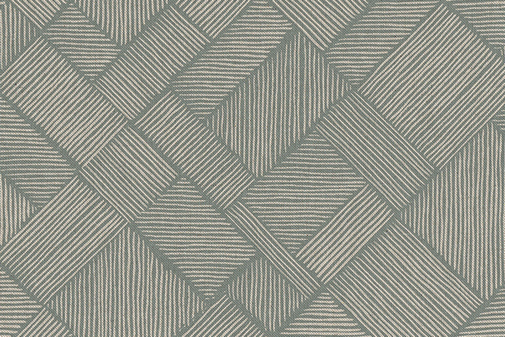 Dekostoff Leinenoptik - Diagonal - Grün