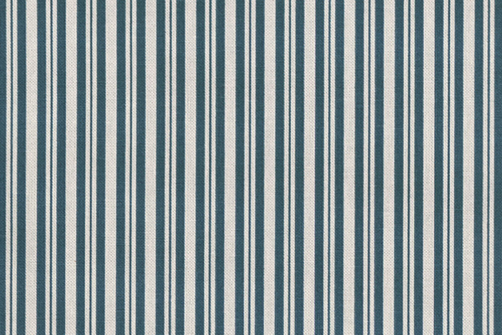 Dekostoff - Streifen - Blau