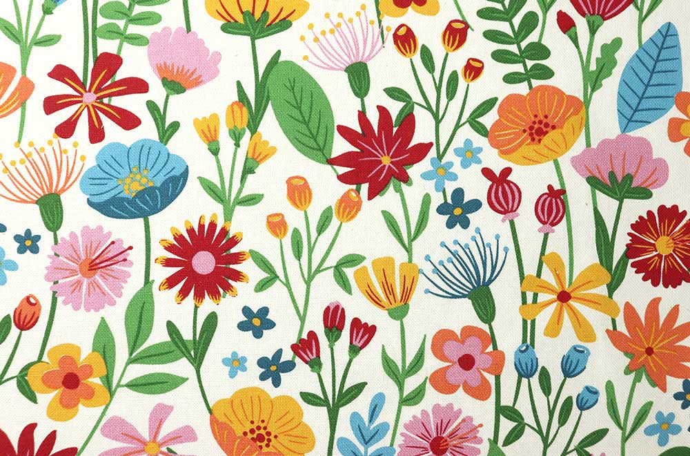 Dekostoff - Sommerwiese