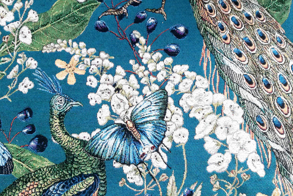 Gobelin-Stoff - Königspfau