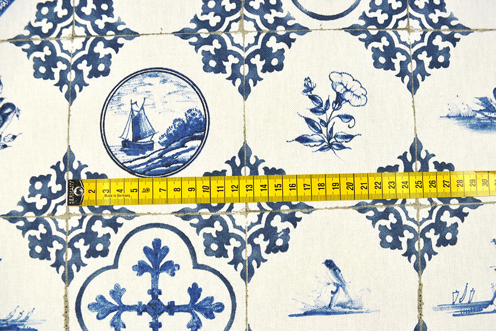 Dekostoff - Dutch Tiles