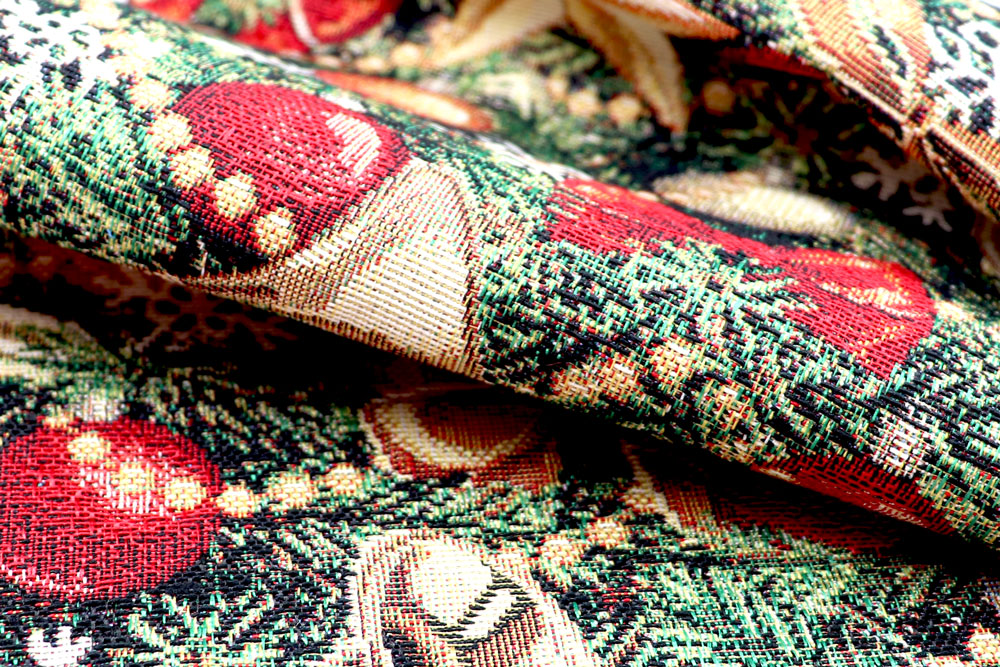 Dekostoff Gobelin - Holiday Trumpets