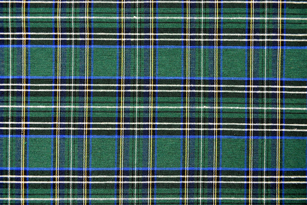 Dekostoff Schottenkaro - 280 cm breit - Grün