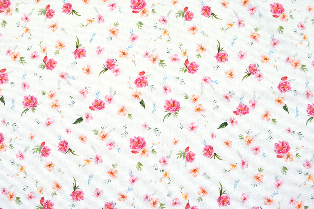 Bettwäsche-Stoff - Blümchenträume - 280 cm