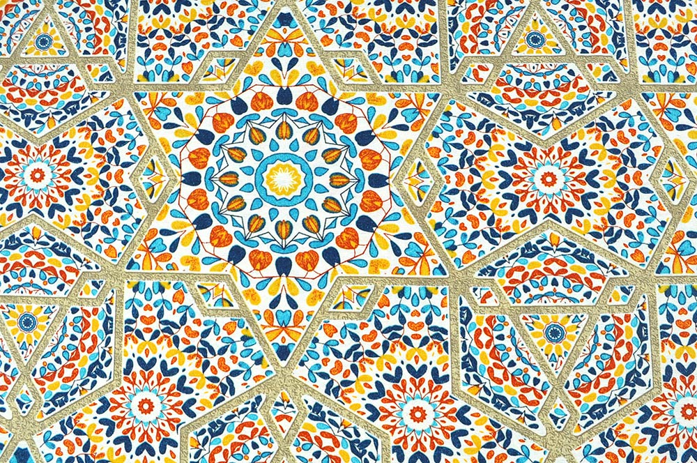 Dekostoff - Mosaika - 280 cm