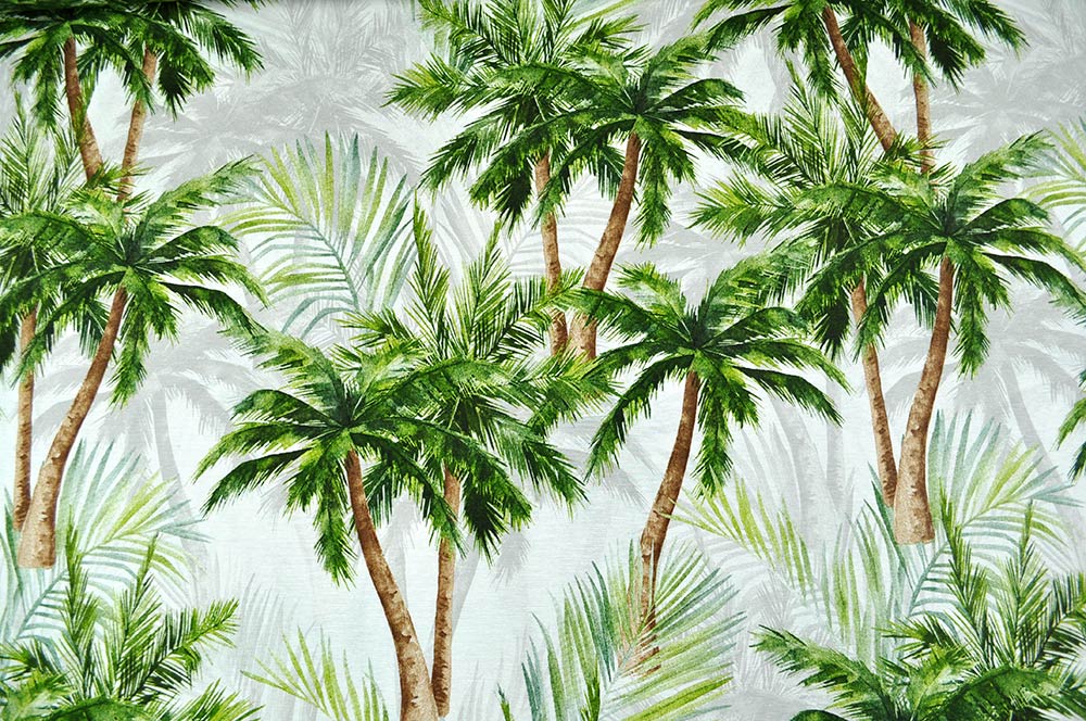 Dekostoff - Große Palmen - 280 cm