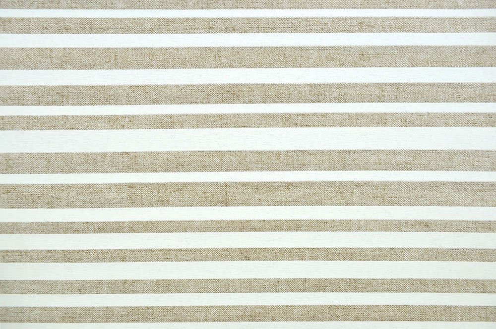 Dekostoff Leinenoptik - Querstreifen - 280 cm