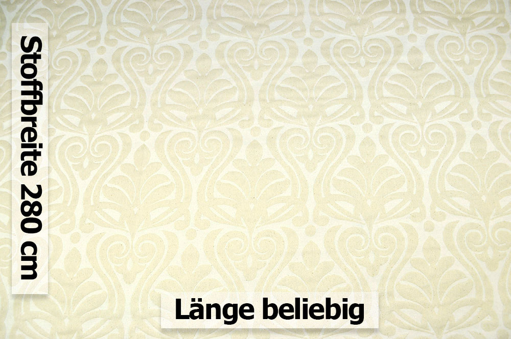 Dekostoff Jacquard zweiseitig - Louis Clement - 280 cm