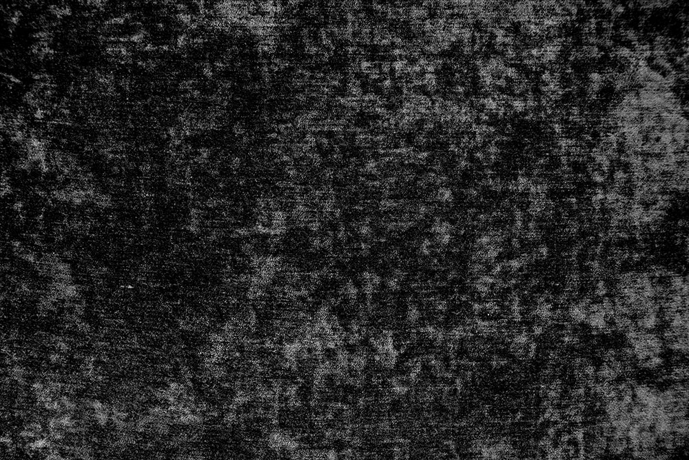 Chenille wasserabweisend - Schwarz - 280 cm