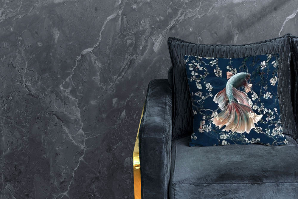 Premium-Samt - Panel - Kampffisch