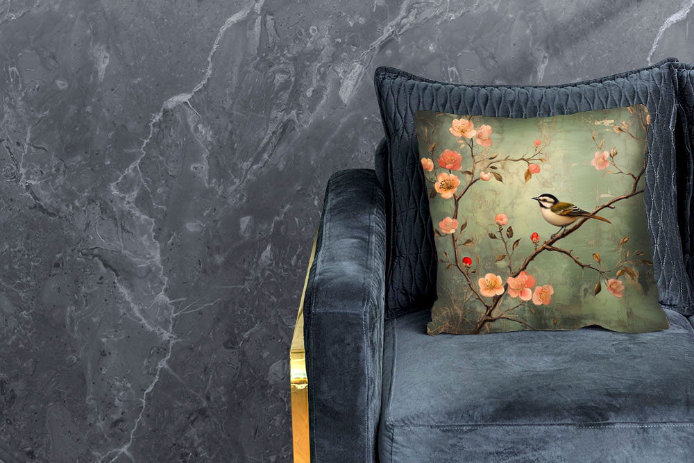 Premium-Samt - Panel - Vintage Bird