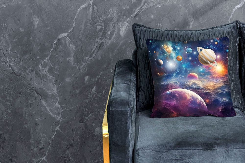 Premium-Samt - Panel - Bunte Planeten