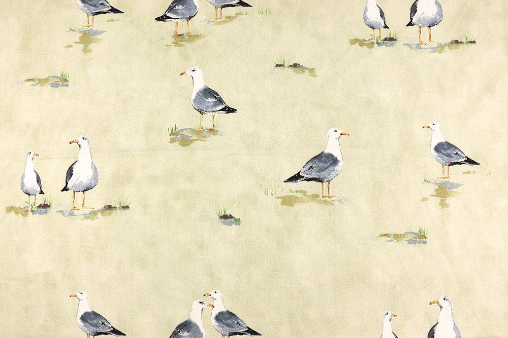 Dekostoff Premium - Möwen