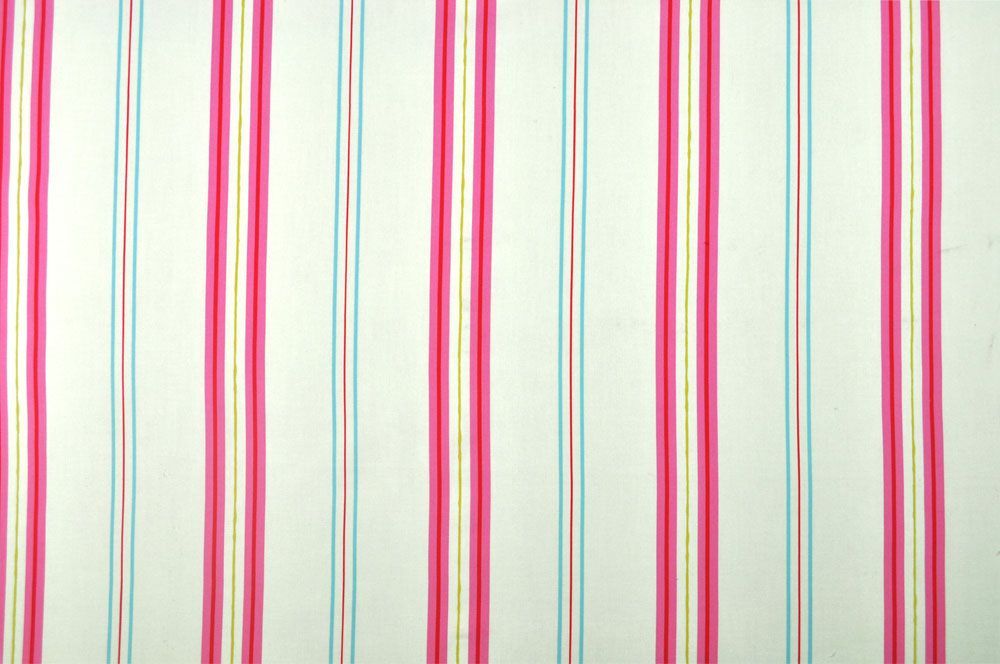 Dekostoff deluxe - Belle - Streifen-Mix - Creme