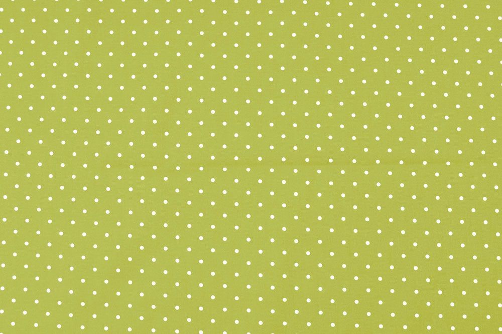 Dekostoff deluxe - Belle - Punkte - 280 cm - Hellgrün