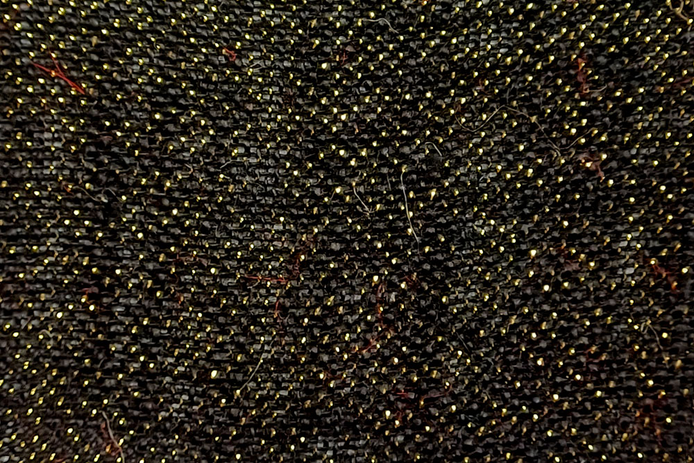 Jute - Gold-Lurex - Schwarz