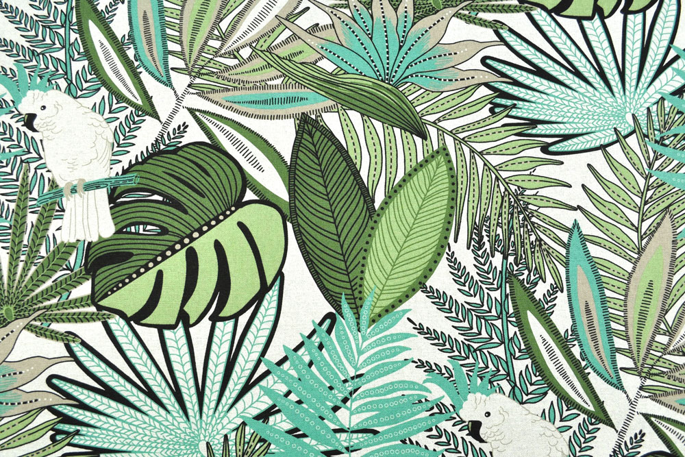 Dekostoff - Dschungel Fever