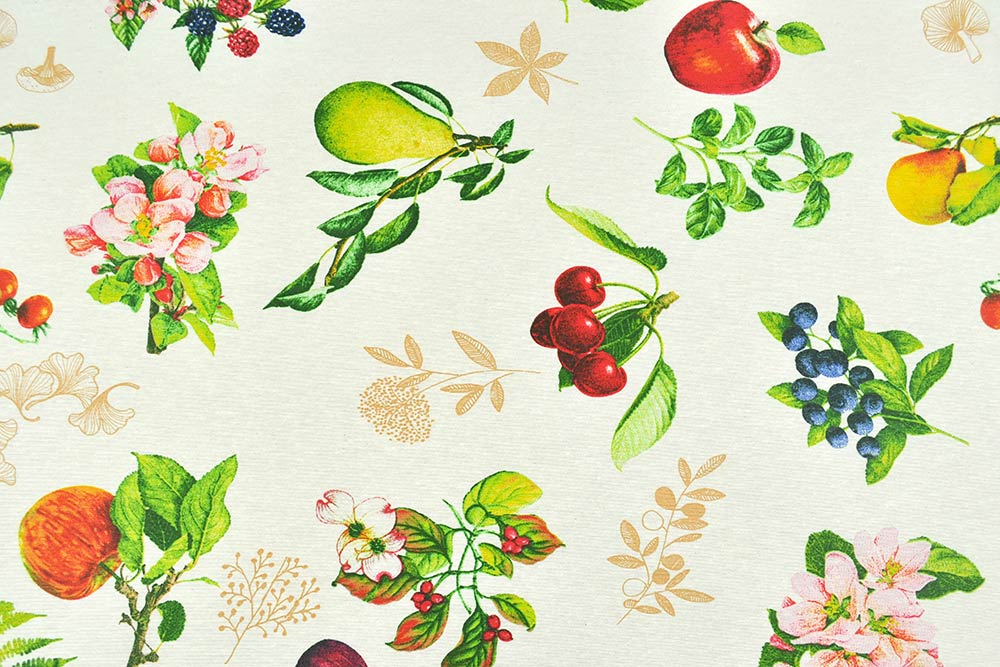 Deko-Outdoorstoff - Fruchtiger Genuss