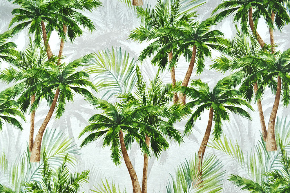 Deko-Outdoorstoff - Große Palmen