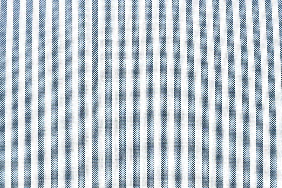 Dekostoff gestreift - zweiseitig - Marine - 280 cm