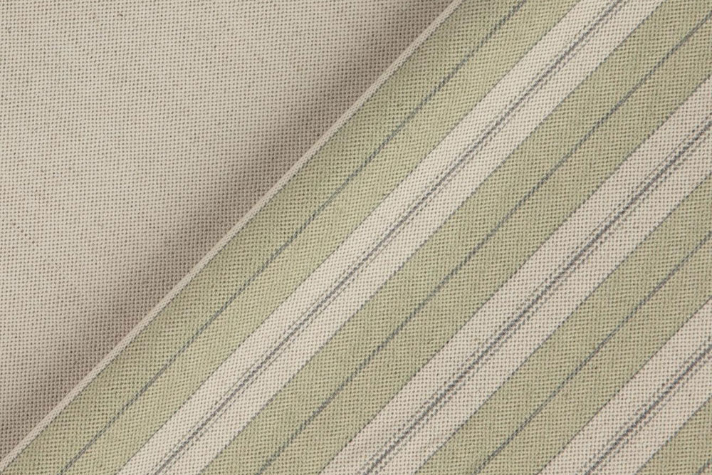 Möbelstoff Leinen deluxe - London - Spring Stripes