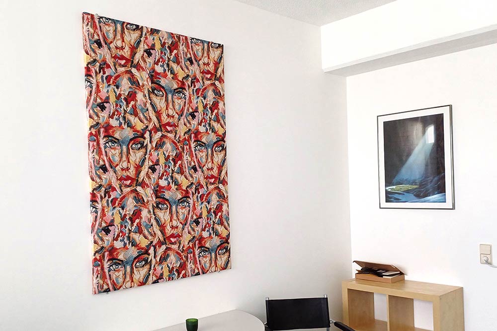 Gobelin-Stoff - Madame