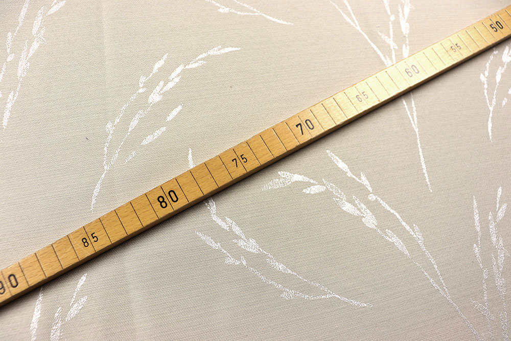 Dekostoff Jacquard beidseitig - Schilf
