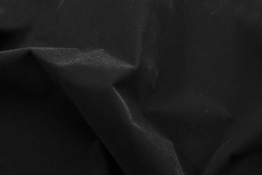 Samt selbstklebend - 145 cm - Schwarz