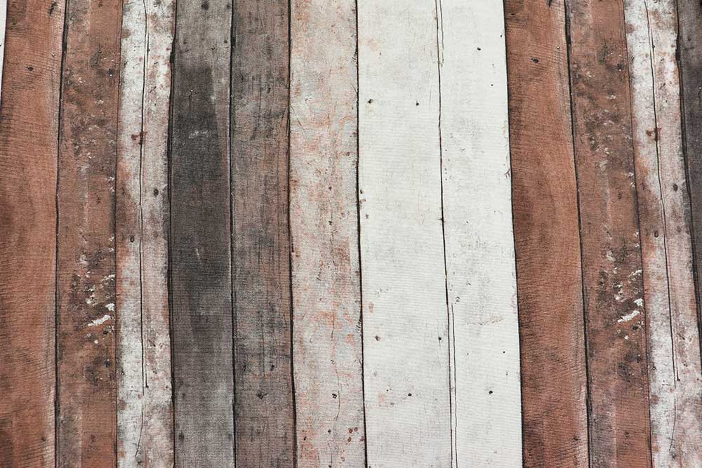 Dekostoff Teflon - Holzbrett Vintage