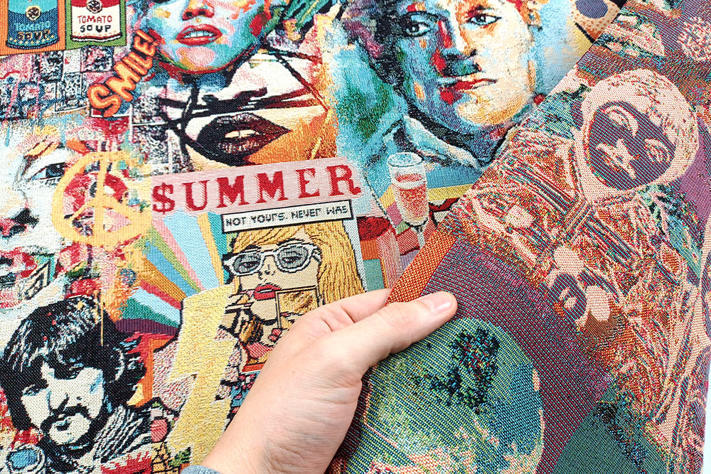 Gobelin-Stoff - Ikonen