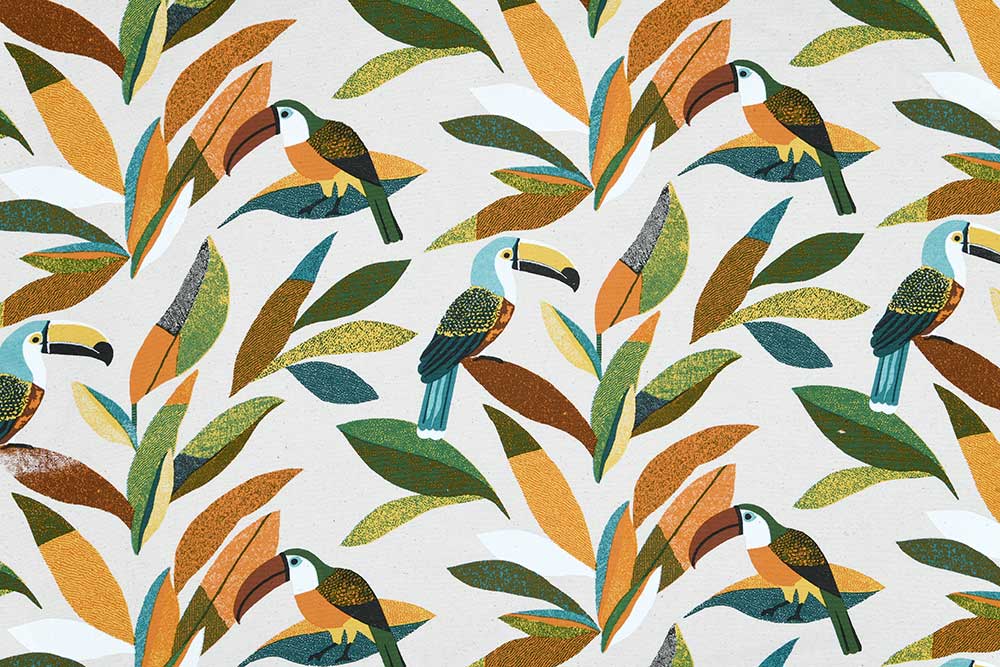 Dekostoff - Tukan
