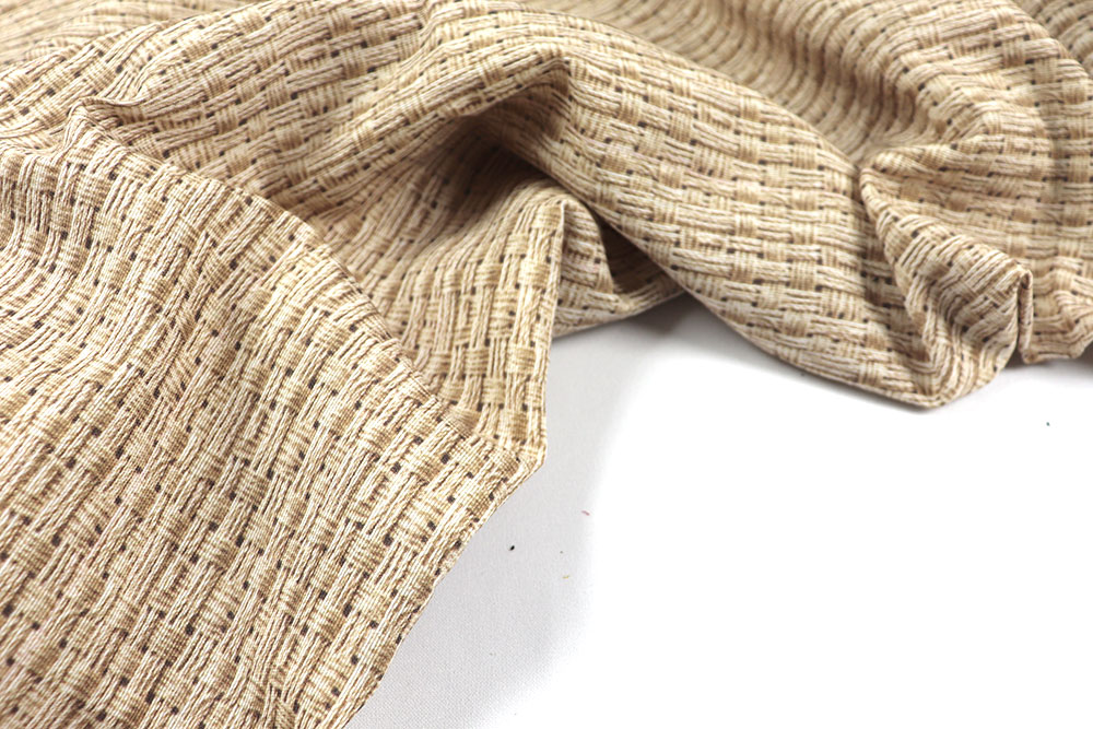 Dekostoff - Flechtoptik