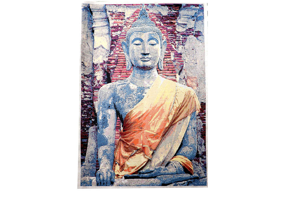 Gobelin-Panel - Buddha - 65 x 99 cm