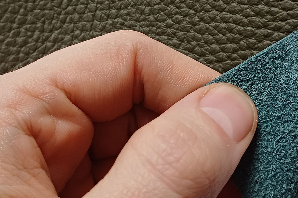 Echtleder Ohio - Grobnarbung