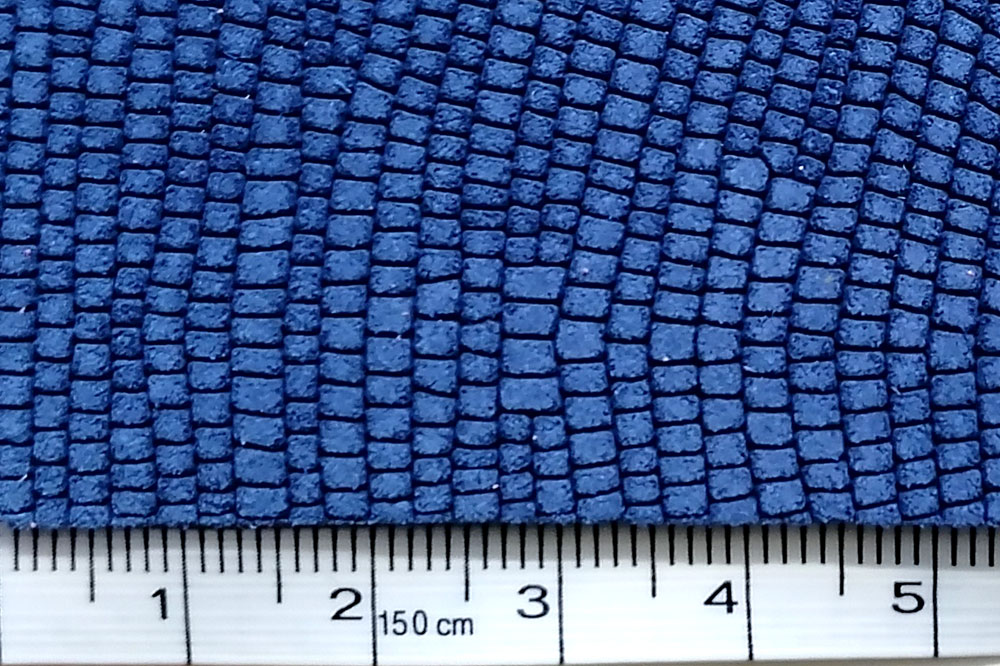 Echtleder-Stück - Baby-Snake-Prägung - Croupon