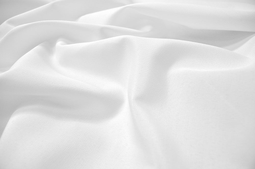 Dekostoff - Weiß - 1,0 Meter