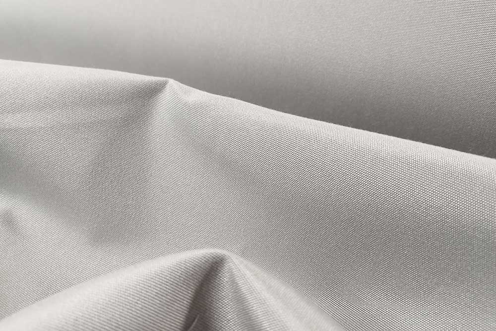 Dekostoff Uni wasserabweisend - Hellgrau