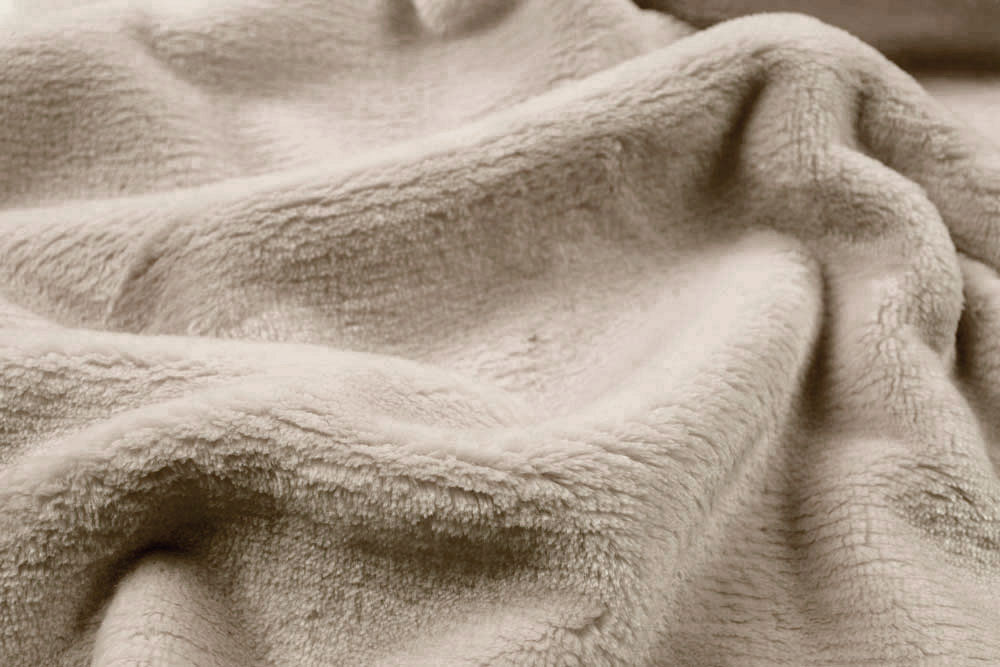 Kuschelfleece Deluxe - extra dick - Uni