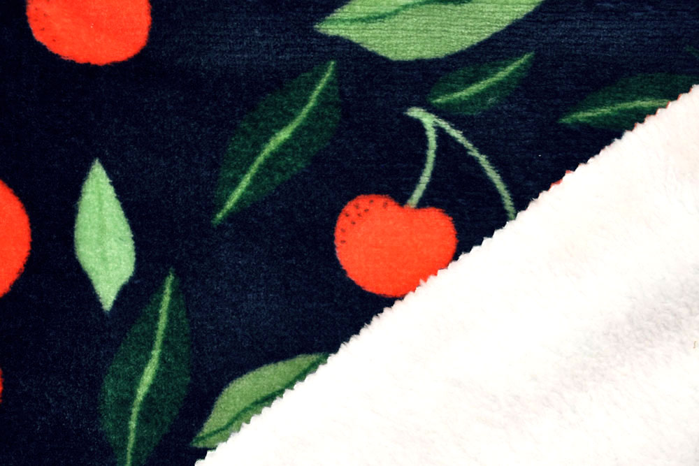 Wellness-Fleece - Kirschentraum