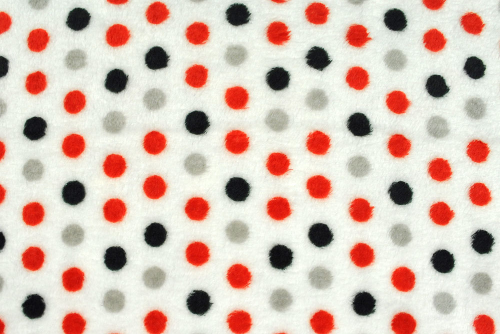 Wellness-Fleece - Doubleface - Punkte/Pinguine