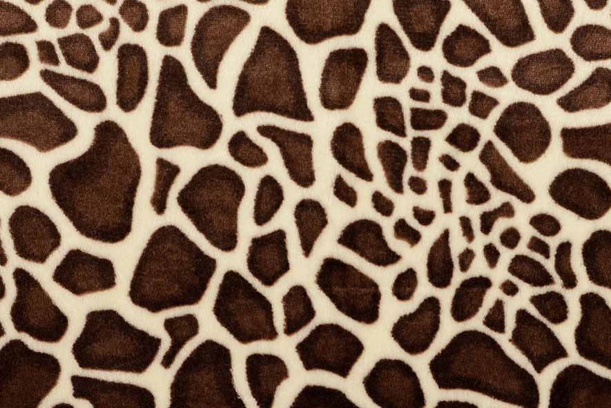 Flausch-Fleece - Giraffe