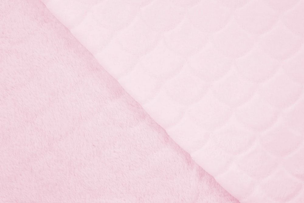 Meerjungfrauen-Fleece - Rosa