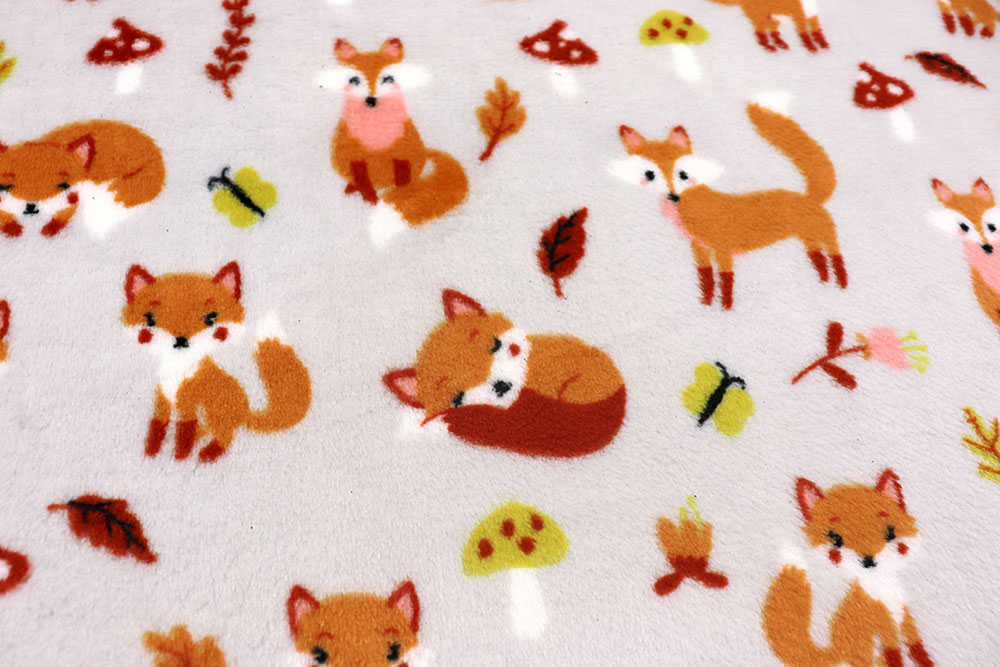 Wellness-Fleece - Süße Füchse