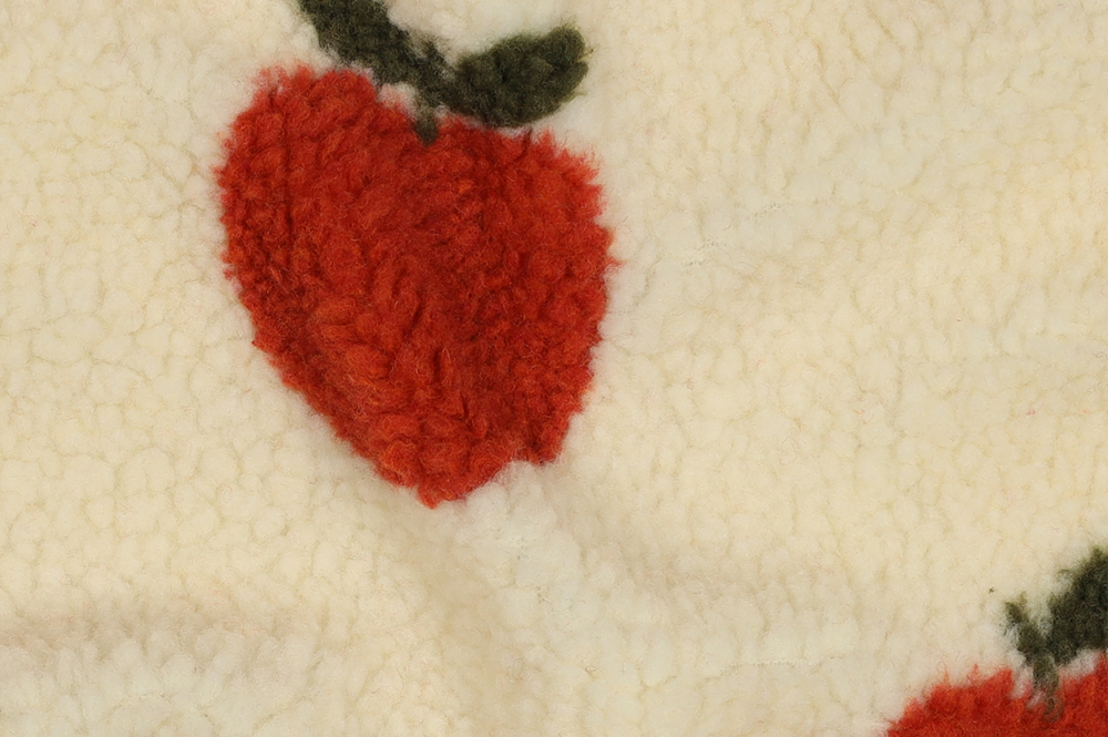 Sherpa Fleece - Apple Garden